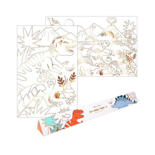 Dinosaur Kindgom Coloring Posters