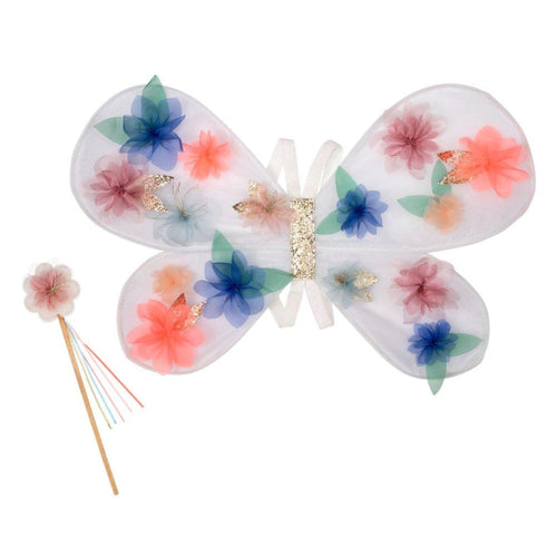 Organza Flower Wings & Wand