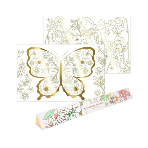 Butterfly Coloring Posters