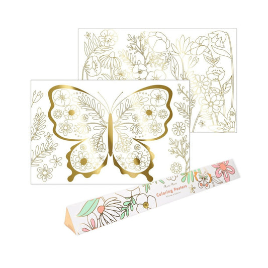 Butterfly Coloring Posters