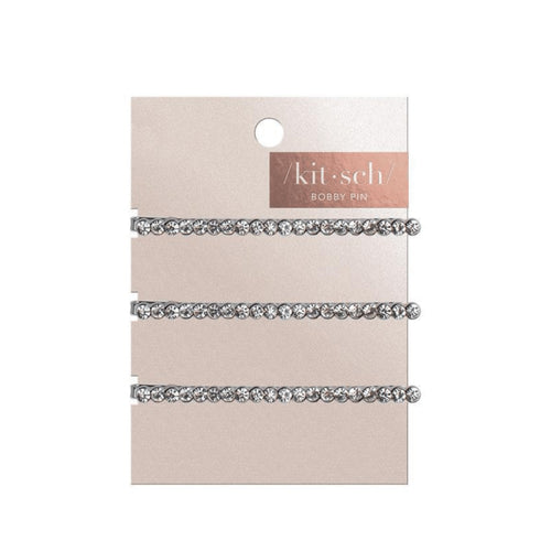 rhinestones metal bobby pins
