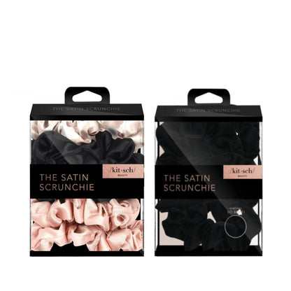 satin sleep scrunchies