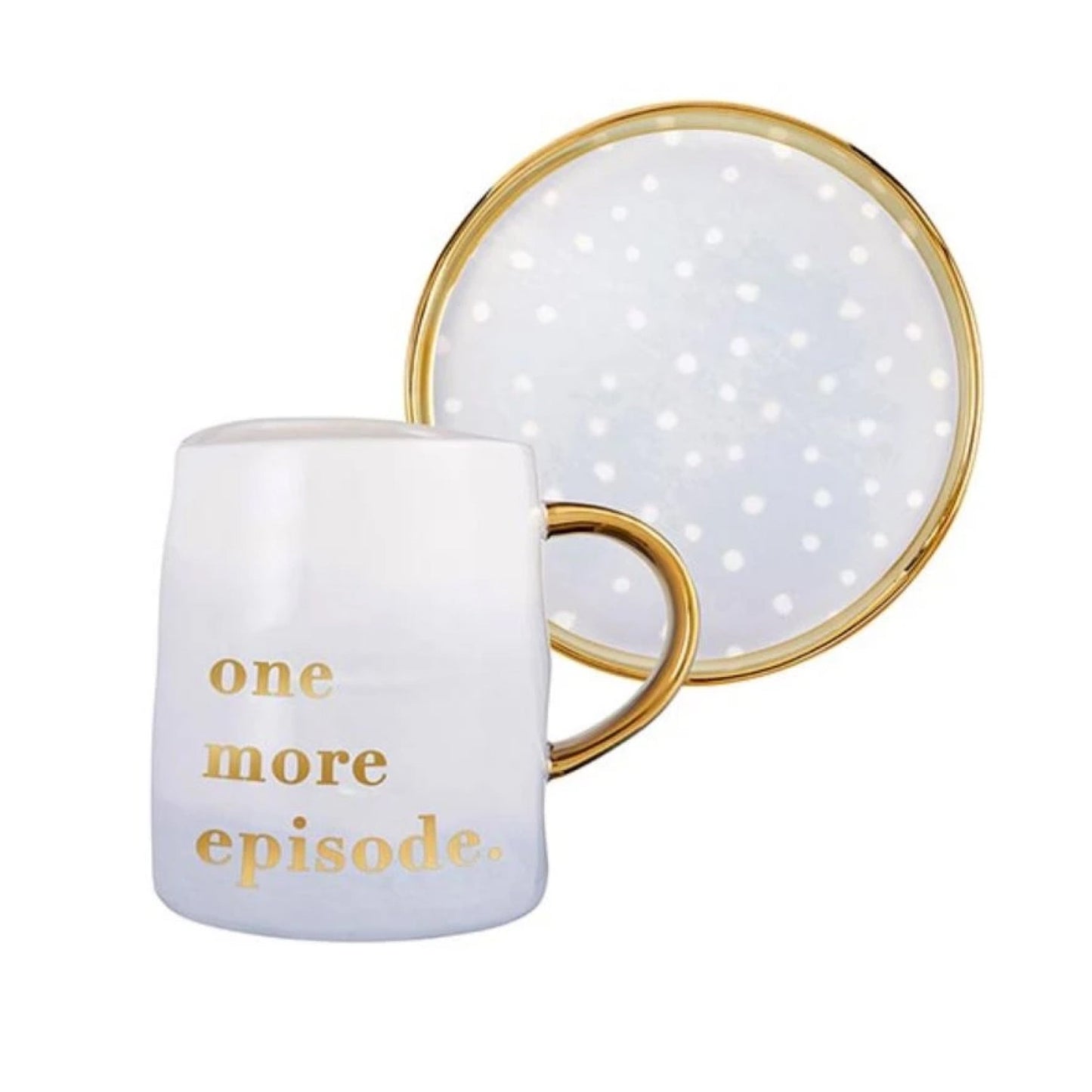 One More Episode Mug & Saucer Set