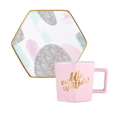 Cuddle Weather Mug & Saucer