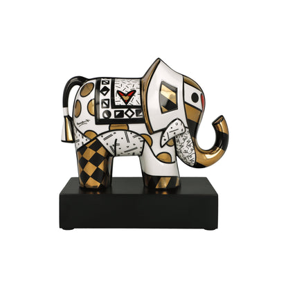 Goebel Golden Great India II Elephant - Romero Britto