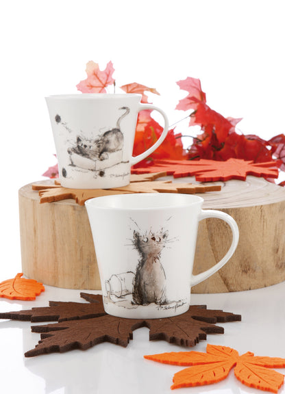 Goebel Milky Way Cat Mug