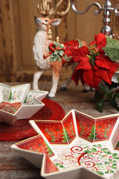 Goebel Palais Royal Large Stellar Christmas Bowl