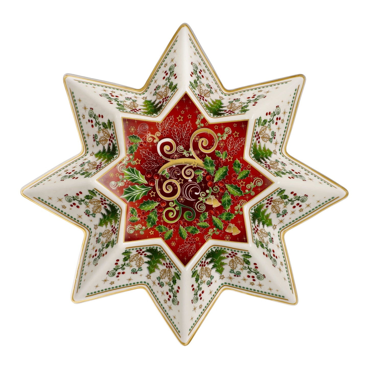 Goebel Palais Royal Large Stellar Christmas Bowl