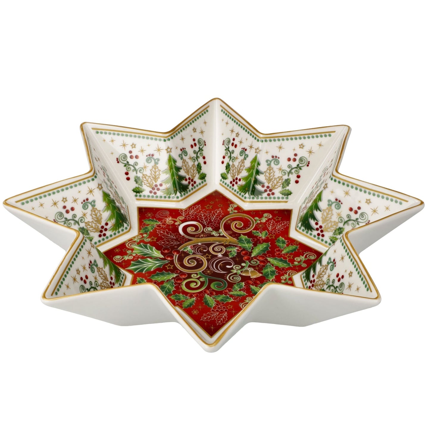 Goebel Palais Royal Large Stellar Christmas Bowl