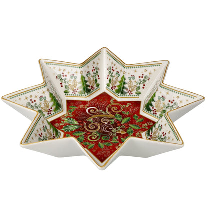Goebel Palais Royal Large Stellar Christmas Bowl