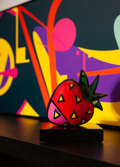 Goebel Strawberry - Romero Britto