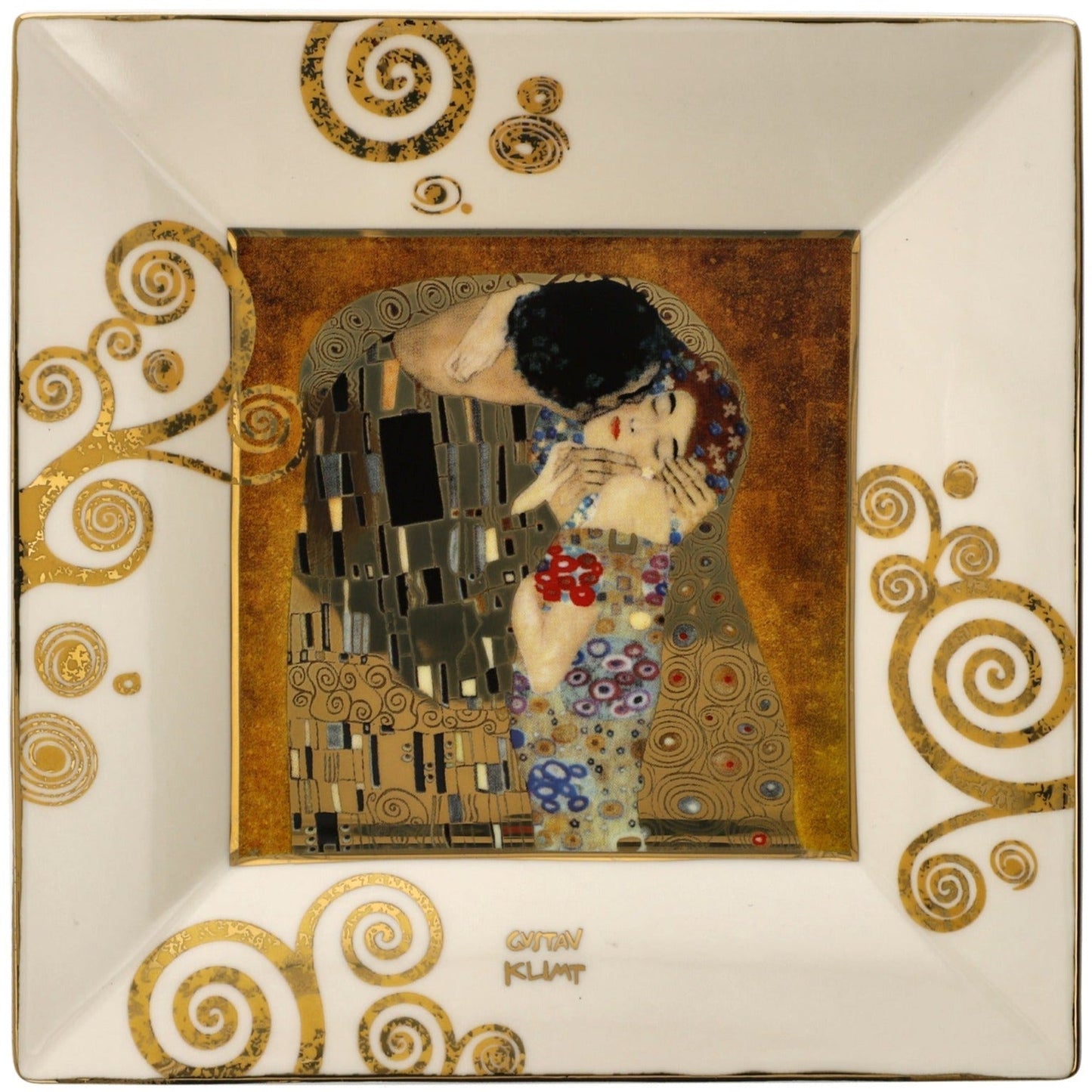 Goebel The Kiss Trinket Tray 16cm