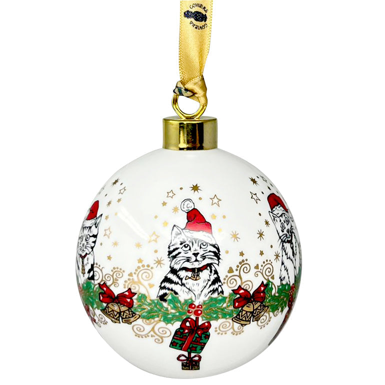 Goviers Cat Christmas Bauble
