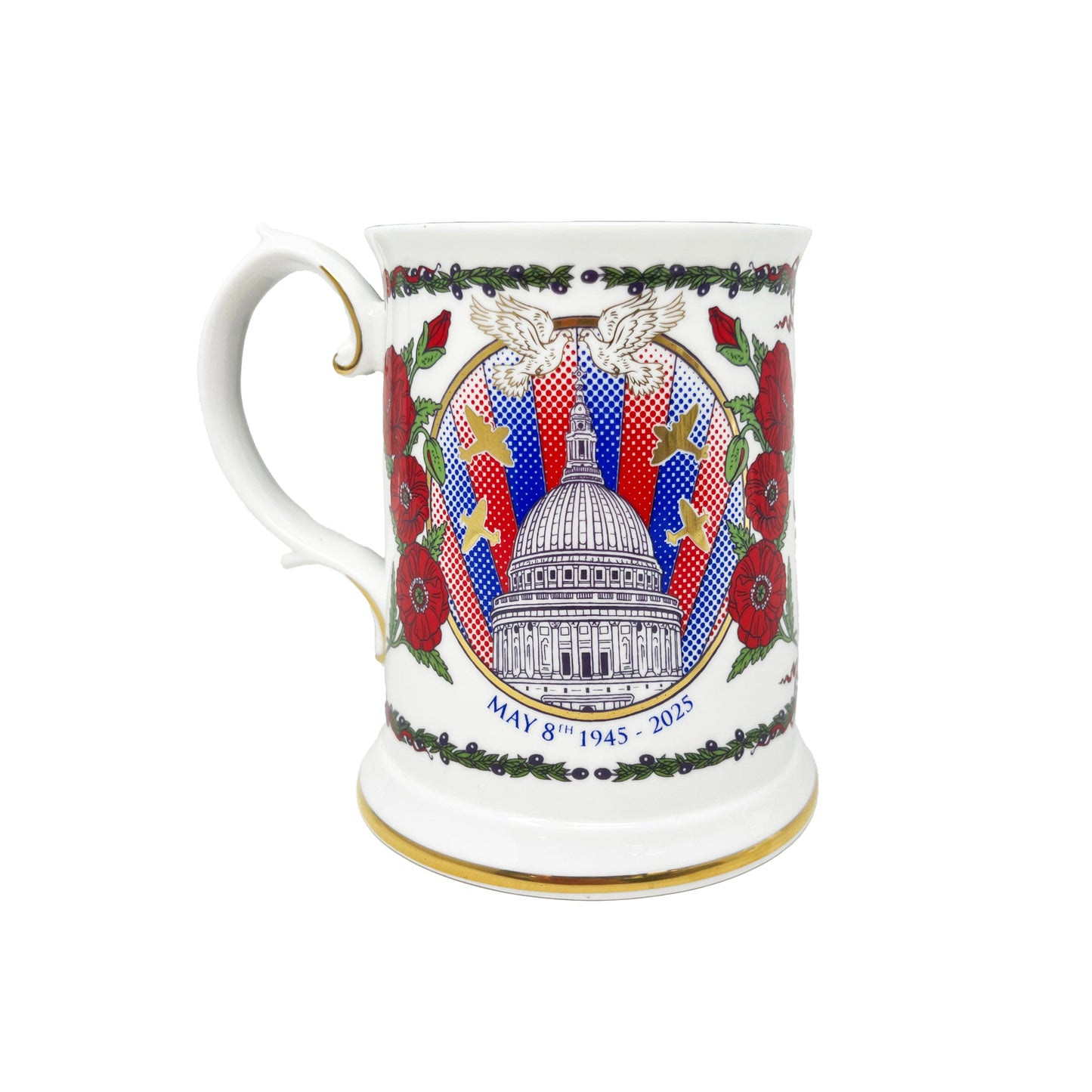 Goviers Exclusive 80th Anniversary of VE Day Tankard
