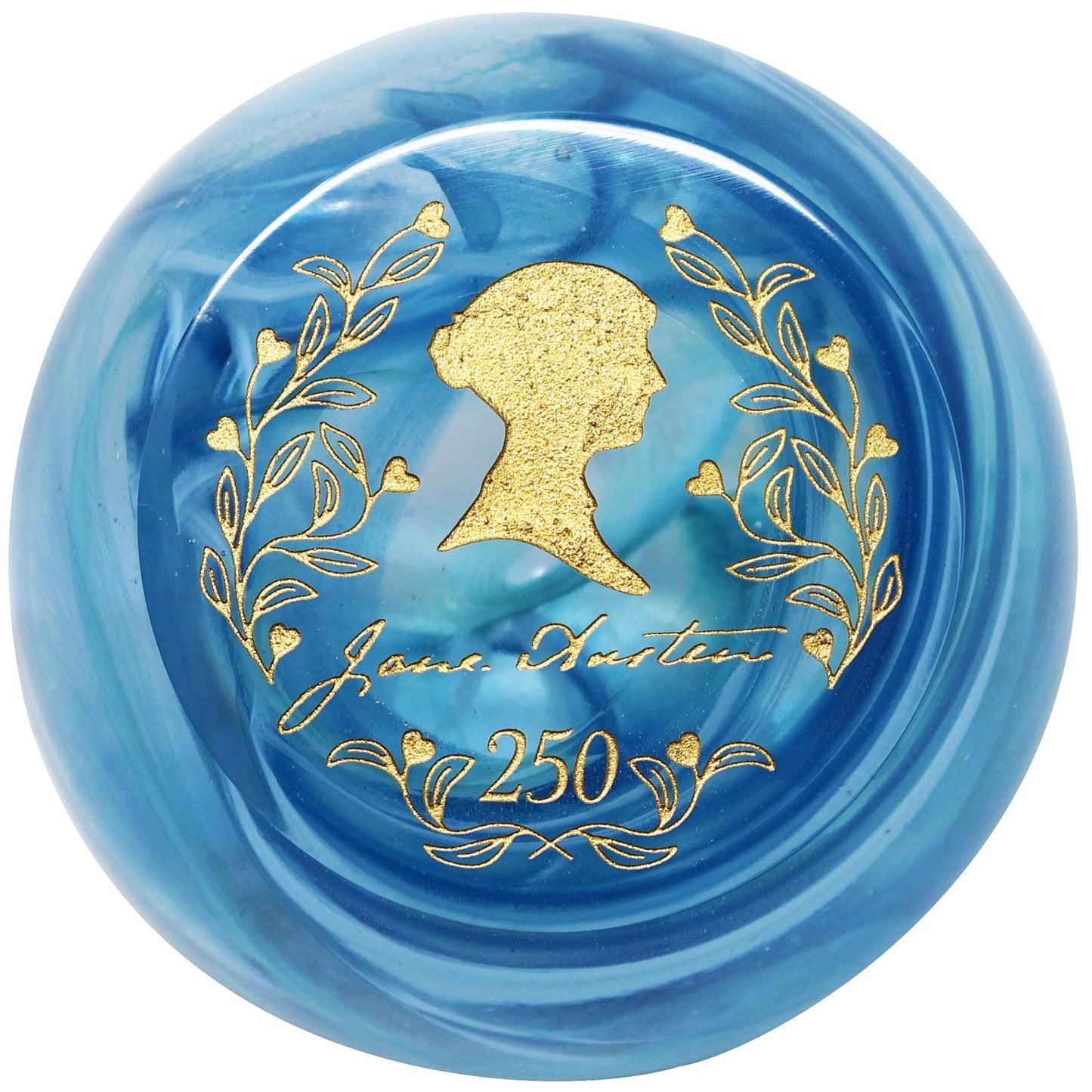 Goviers Exclusive Caithness Jane Austen 250th Anniversray Paperweight