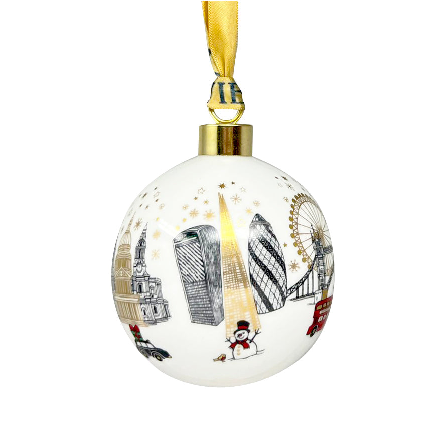 Goviers London Skyline Christmas Bauble