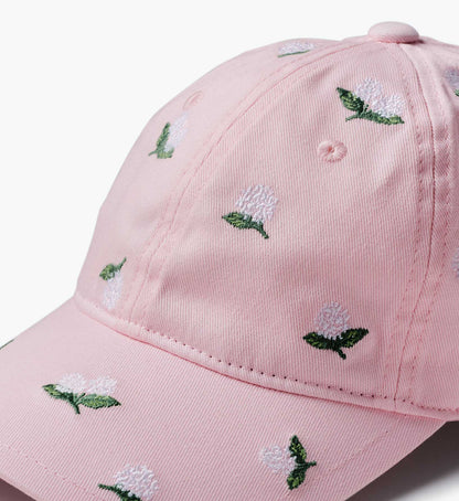 Baseball Cap - Pink Hydrangea