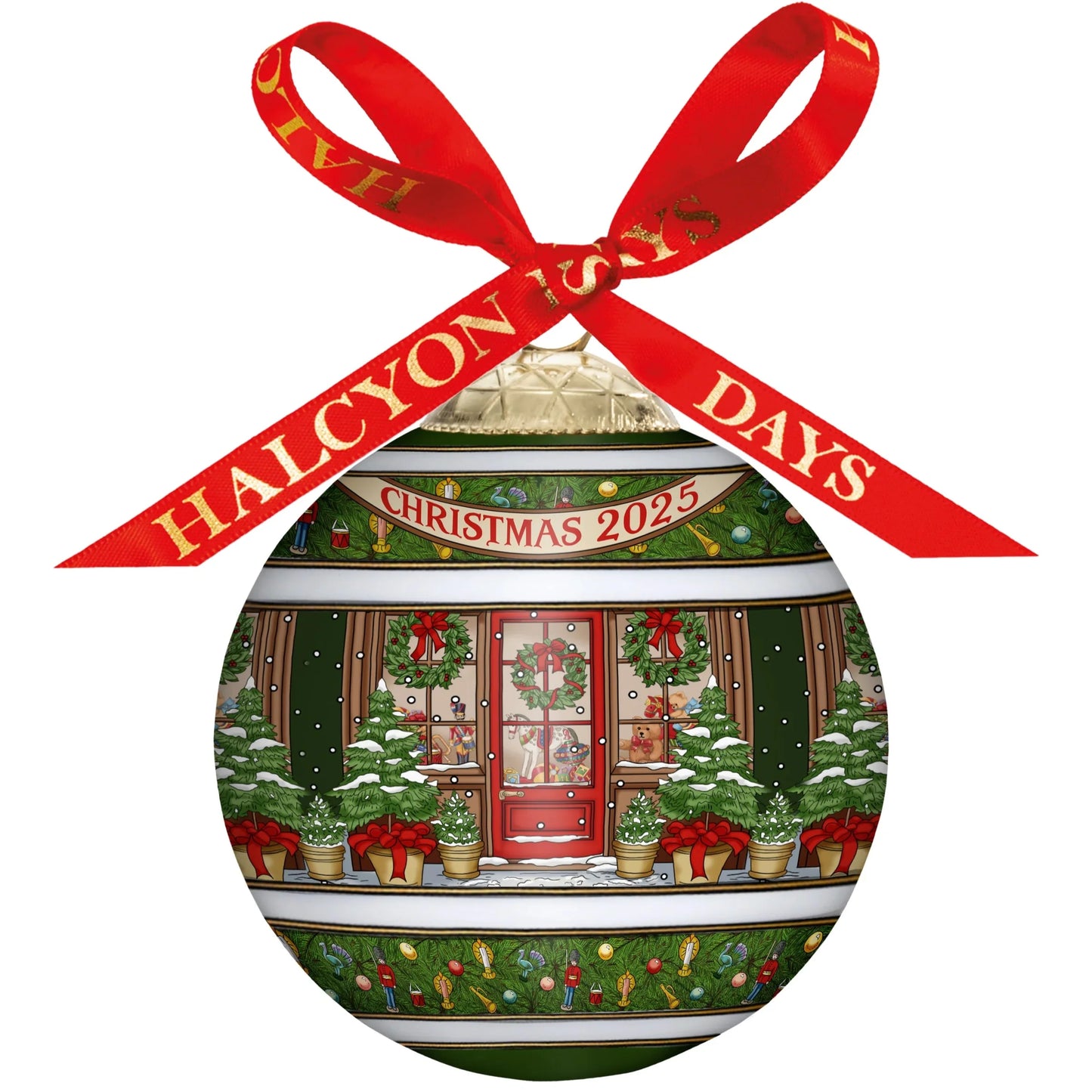 Halcyon Days 2025 Christmas Bauble- The Wonder of Christmas