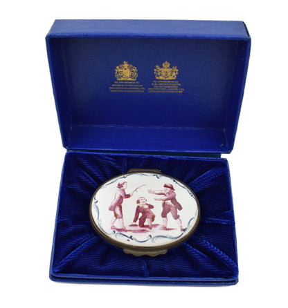 Halcyon Days V & A London Enamel Box