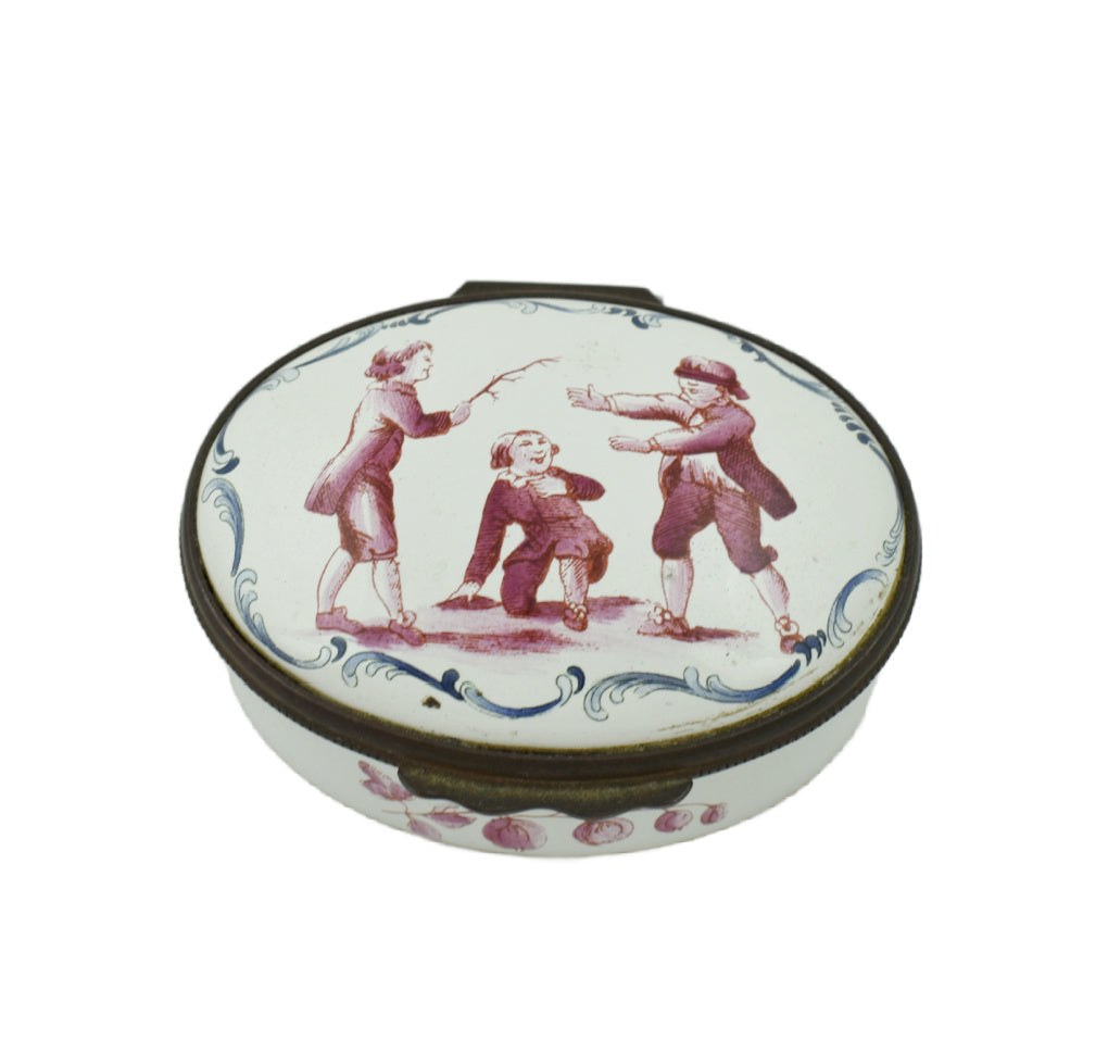 Halcyon Days V & A London Enamel Box