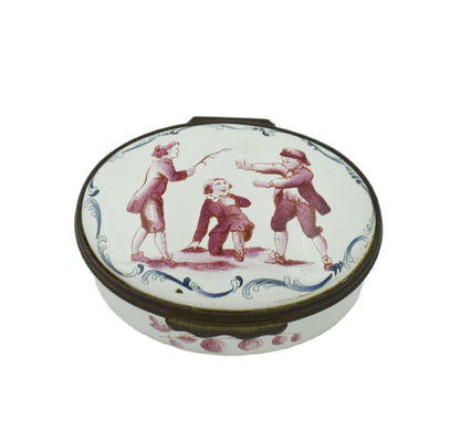 Halcyon Days V & A London Enamel Box