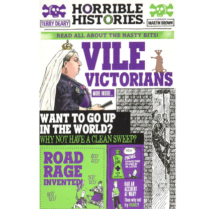 Horrible Histories Vile Victorians Book (Newspaper Edition)