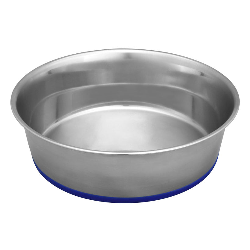 Non-Skid Stainless Steel Dishes