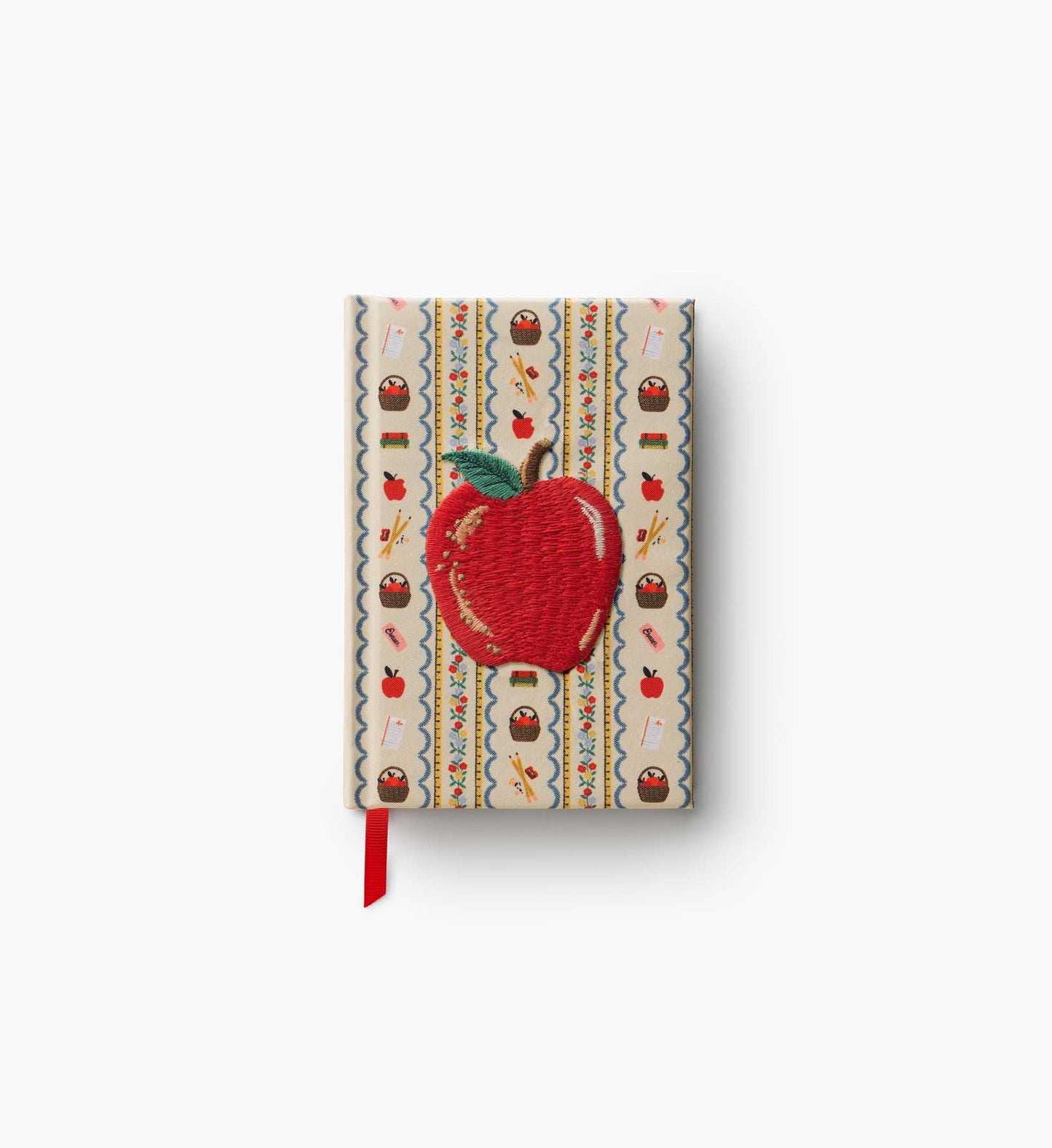 Mini Embroidered Journal - Schoolhouse