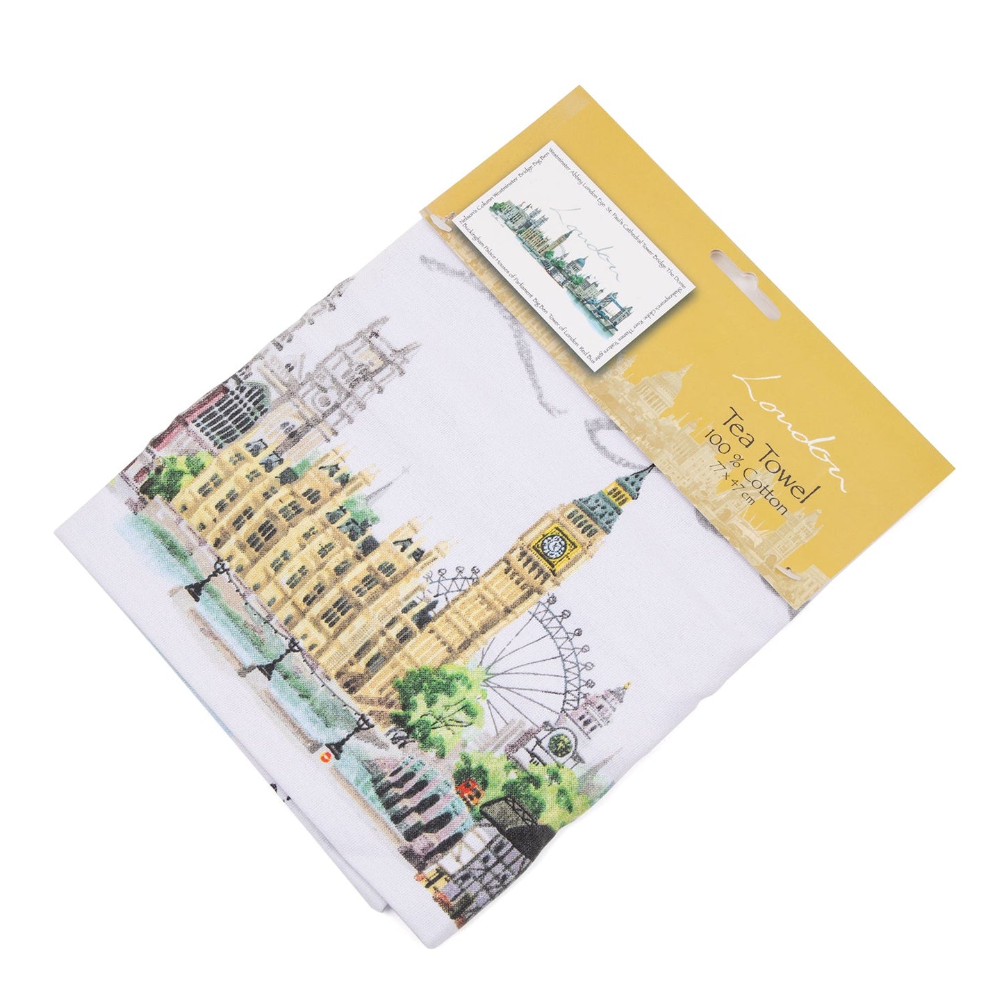 London Landmark Tea Towel