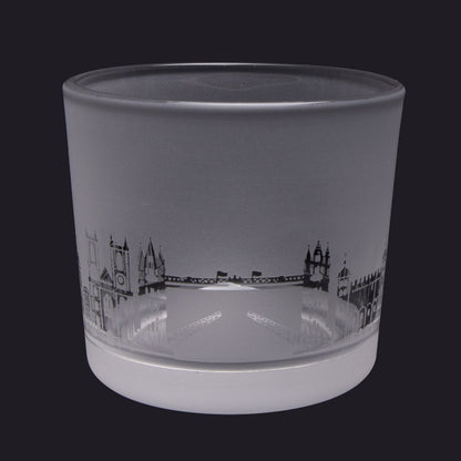 London Skyline Milford Glass Tealight Holder Small