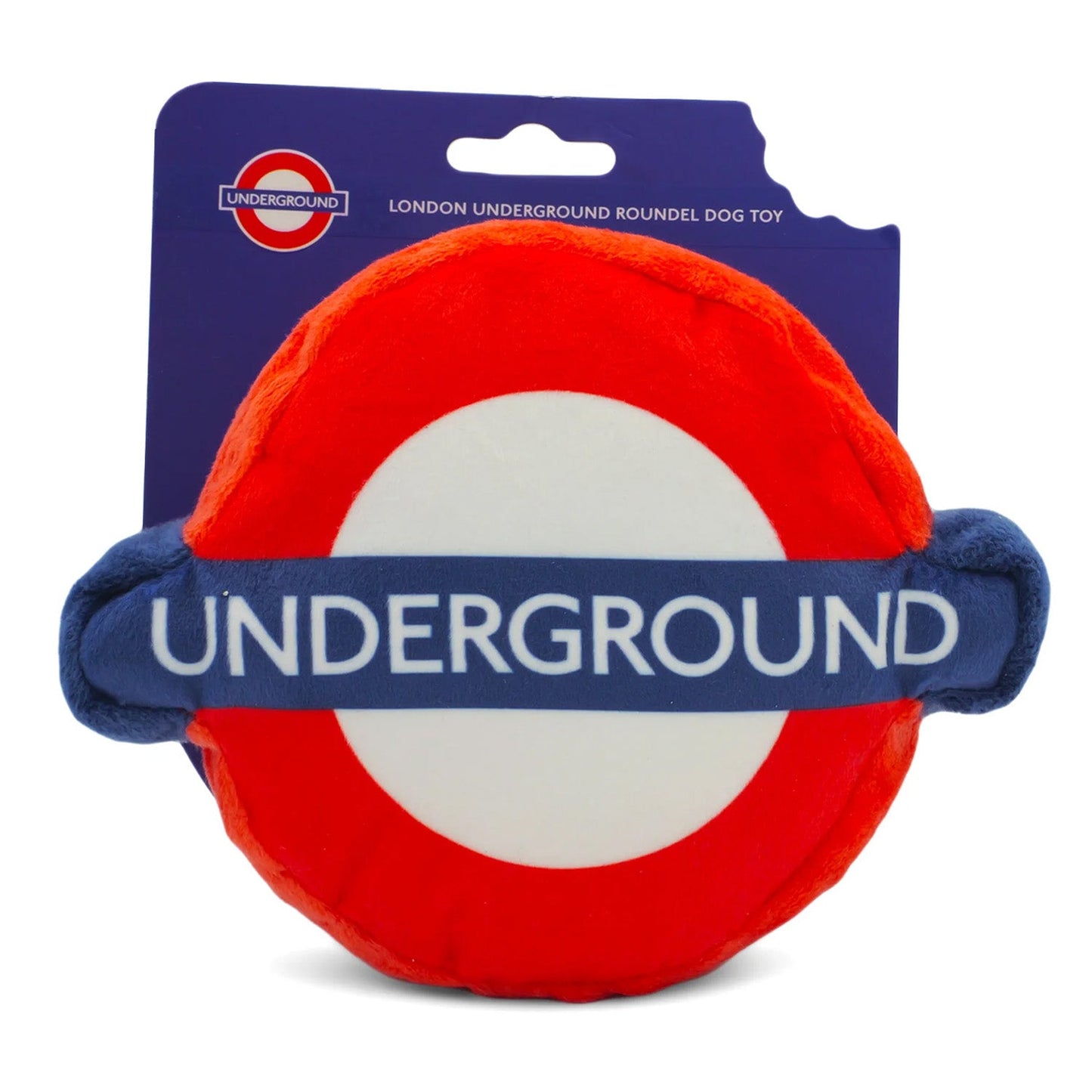 London Underground Roundel Dog Toy