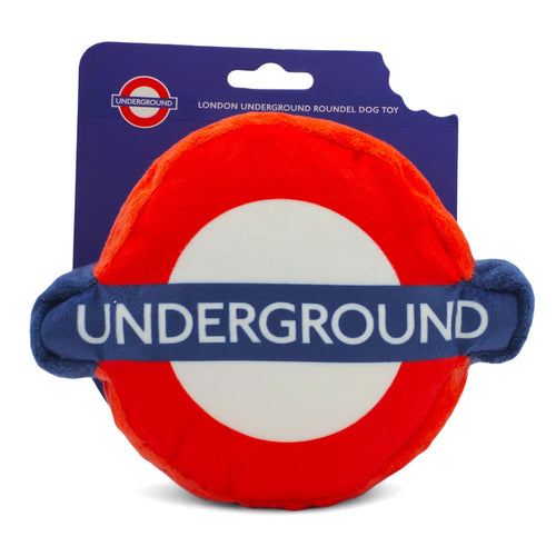 London Underground Roundel Dog Toy