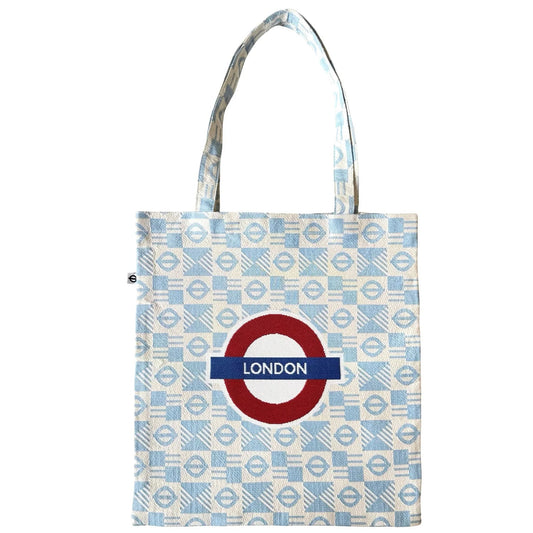 London Underground Roundel Flat Tote Bag