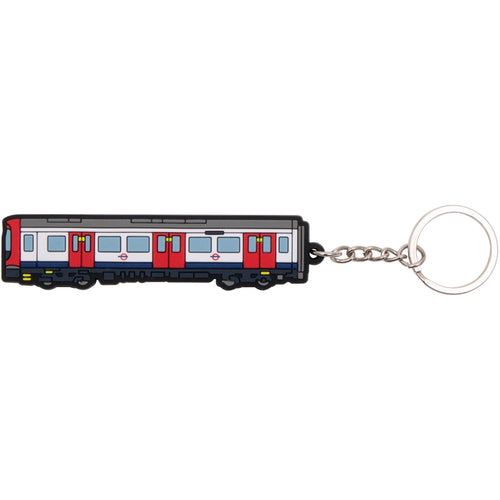 London Underground Tube Train Rubber Keyring