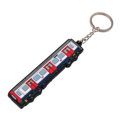 London Underground Tube Train Rubber Keyring