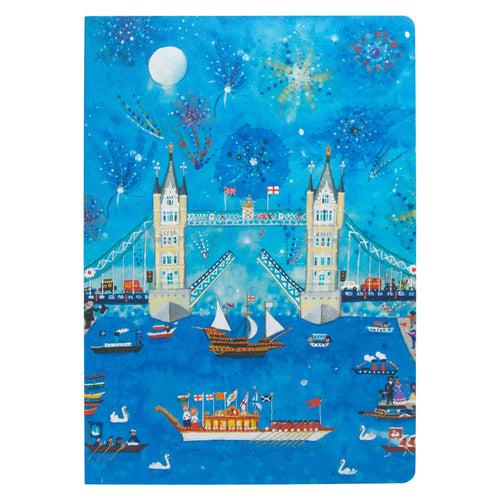 Lucy Loveheart The Wonder Bridge A5 Notebook
