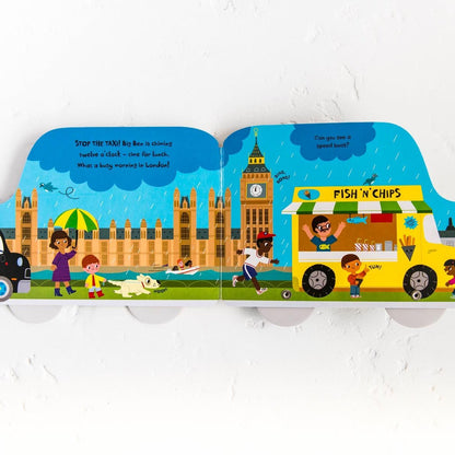 My First London Taxi Whizzy Wheels Book by Marion Billet