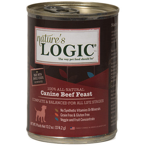 Nature's Logic Beef Canned Dog Food