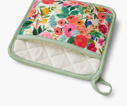 Oven Mitt and Pot Holder Set - Garden Party