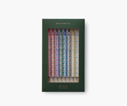 Gel Pen Set of 8 - Delphine