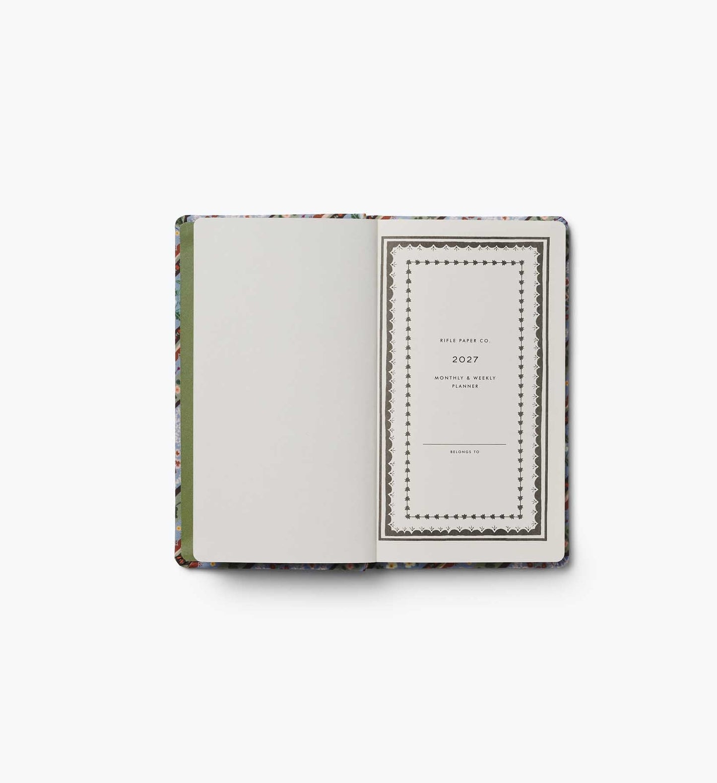 2027 12-Month Hardcover Pocket Planner - Paisley