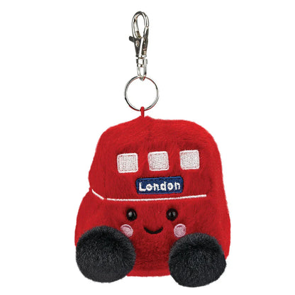 Palm Pals Bertie Red Bus Clip On