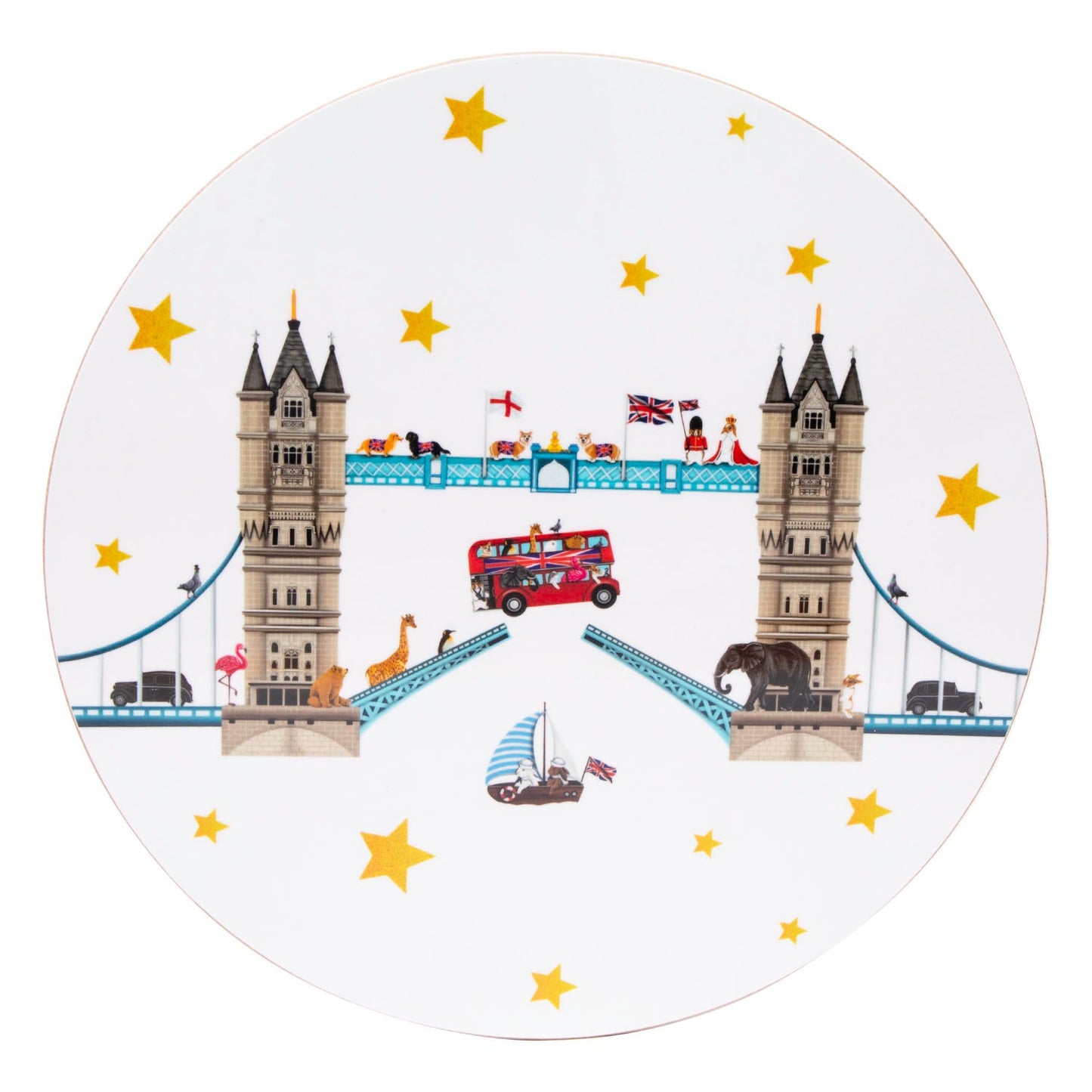 Peckish Goose Tower Bridge Placemat
