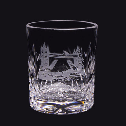 Royal Scott Crystal 2oz Shot Glass Tower Bridge