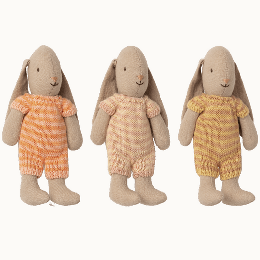 Bunny in Knitted Suit -micro