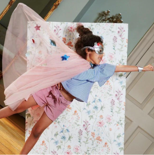 Pink Superhero Cape Dress Up