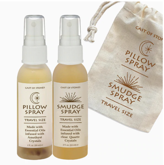 TRAVEL SPRAYS - 2 OZ PILLOW AND 2 OZ SMUDGE SPRAY