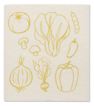 Swedish Dish Cloth Set - Garden