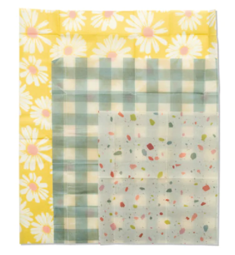 Beeswax Wrap Set of 3 - Retro