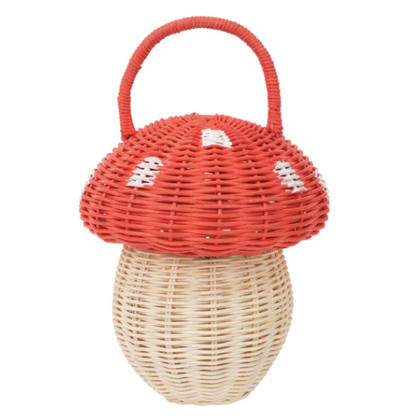 Mushroom Basket Handbag